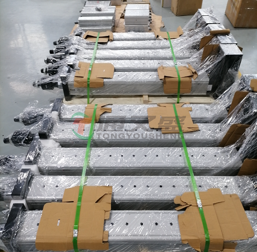 What unique advantages does the push rod of the servo electric cylinder have in the field of robotics?